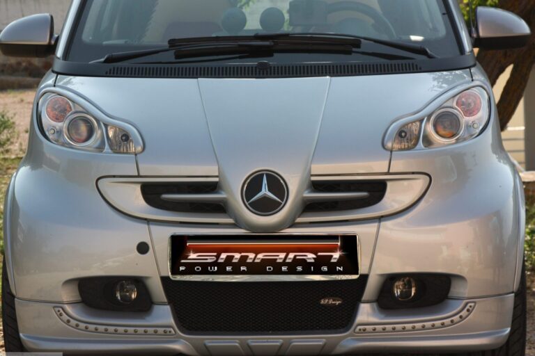 Front Grille F1 River Silver Smart Fortwo 451.