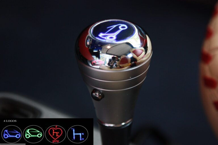 Gear Shift Knob Chrome All Light Colors Smart Fortwo 450.